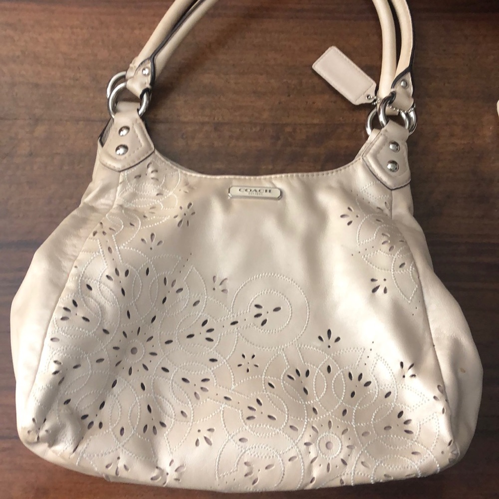 Coach leather purse